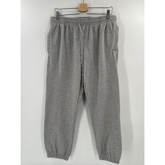 Anthropologie Daily Practice Size M Gray Jogger Pants Lounge Athleisure Cozy - Picture 1 of 10